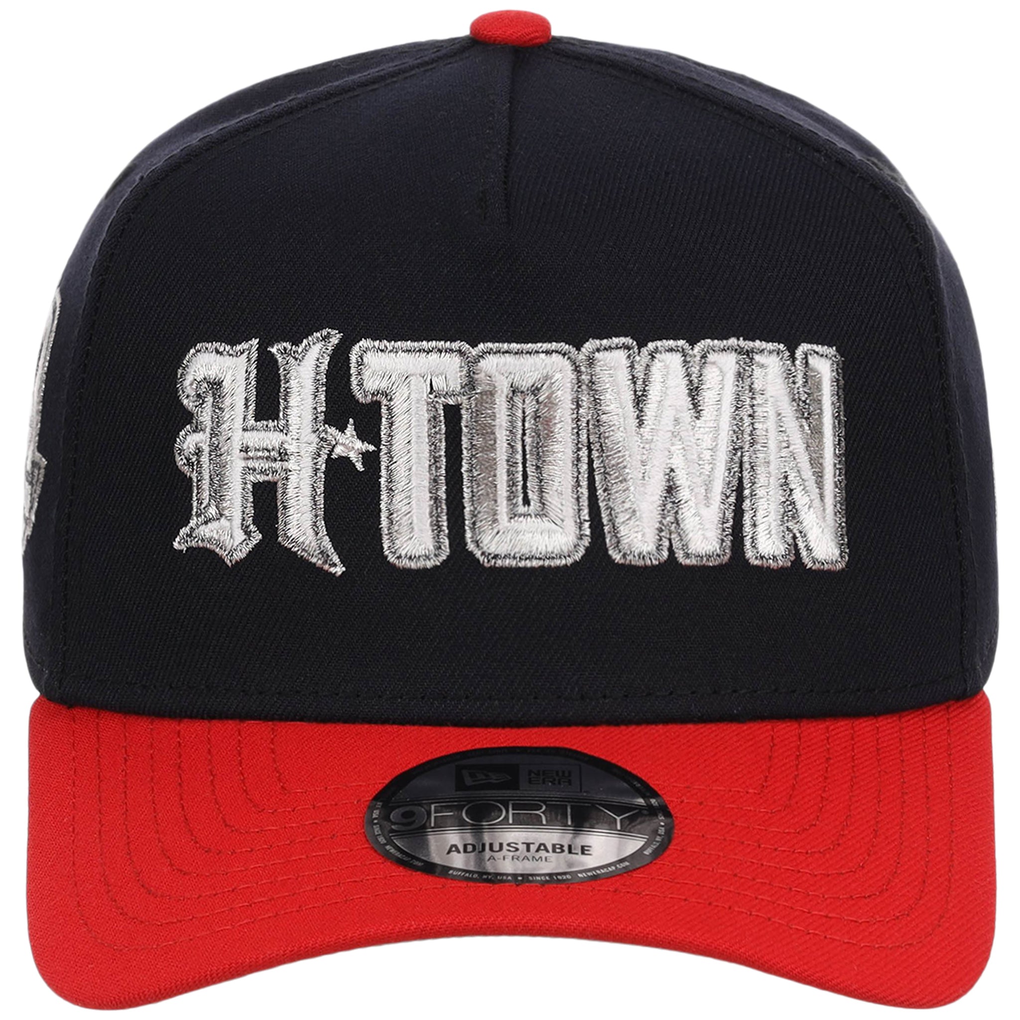 Houston Texans 'H' (Navy/Red) Houston Crown the City New Era 9FORTY A-Frame