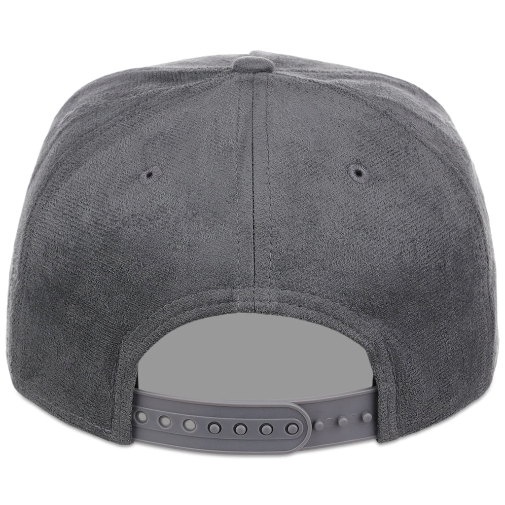 Cleveland Indians MLB Gray x Suede FASHION CORE New Era 9FORTY A-Frame