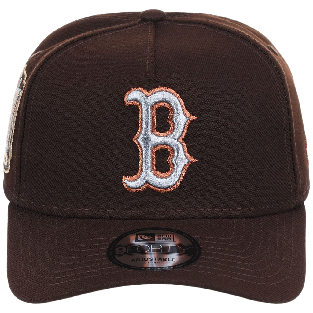 Boston Red Sox MLB Frosted Bark New Era 9FORTY A-Frame