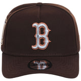 Boston Red Sox MLB Frosted Bark New Era 9FORTY A-Frame