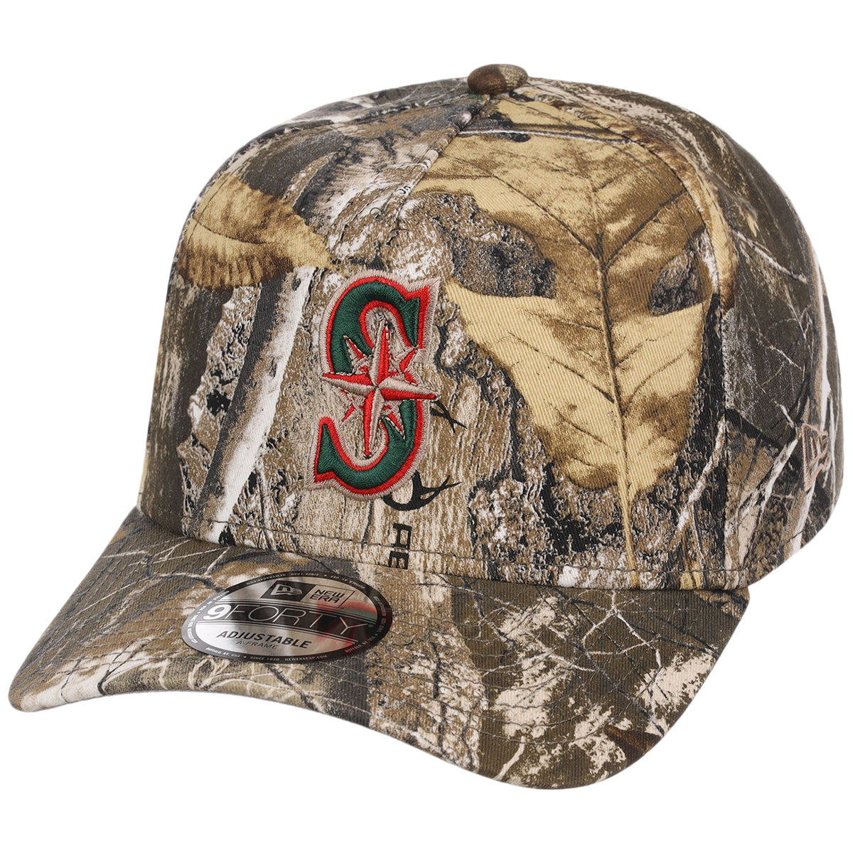 Seattle Mariners MLB Realtree FASHION CORE New Era 9FORTY A-Frame