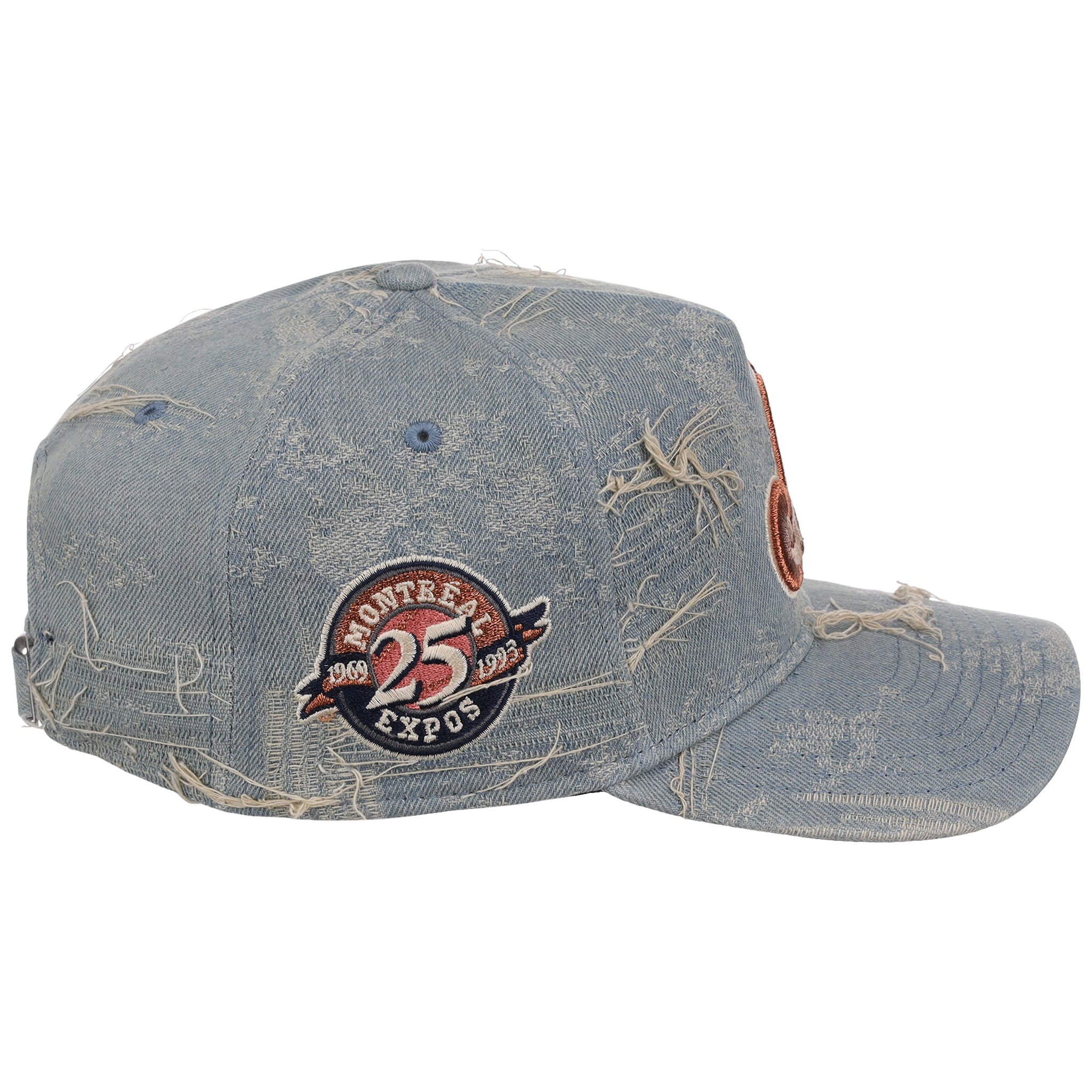 Montreal Expos MLB Oxidized Denim New Era 9FORTY A-Frame
