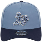 Oakland Athletics MLB Faded Blue x Navy FASHION CORE New Era 9FORTY A-Frame