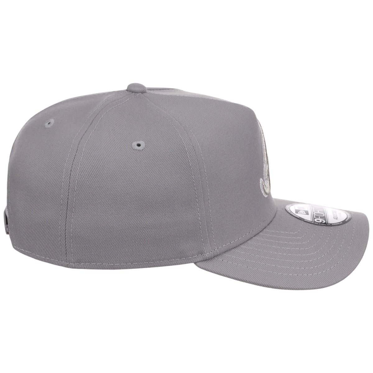 Atlanta Braves MLB Gray x White FASHION CORE New Era 9FORTY A-Frame