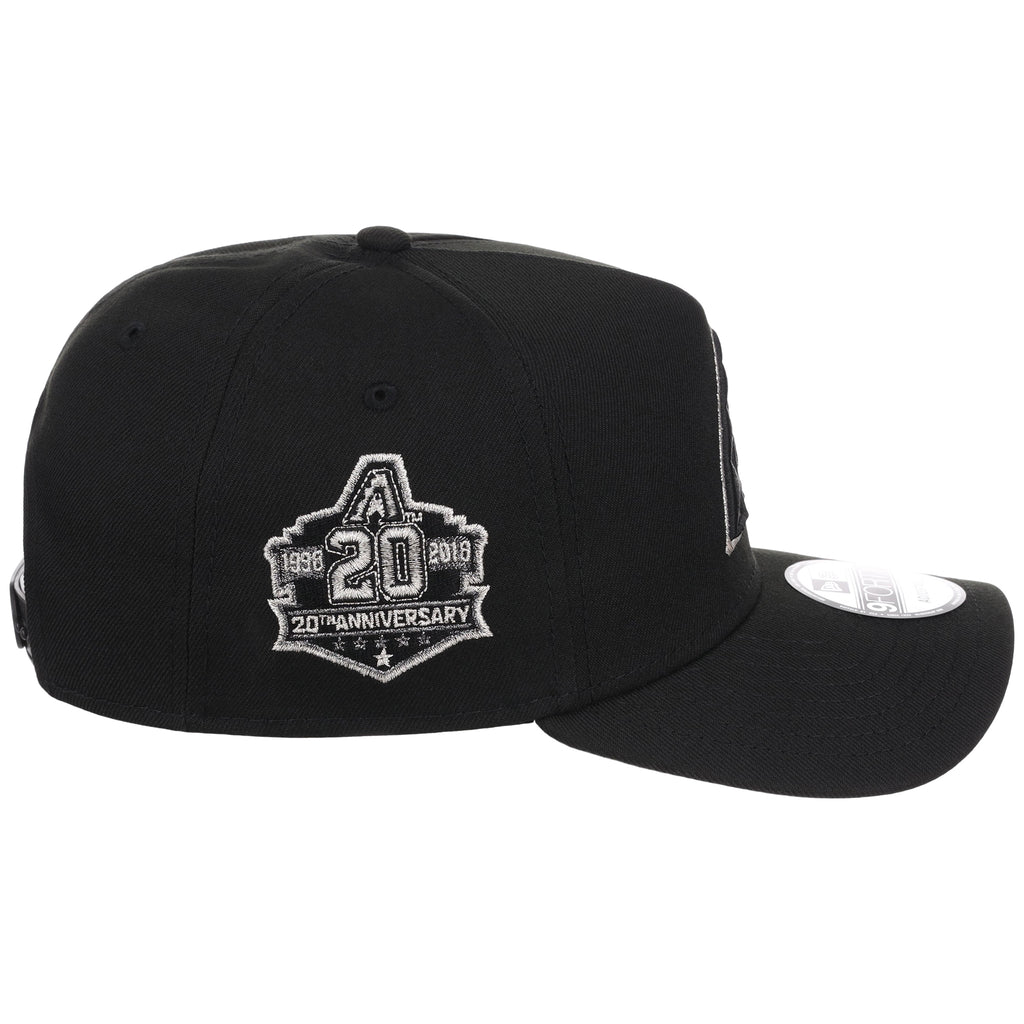 Arizona Diamondbacks MLB Liquid Titanium New Era 9FORTY A-Frame