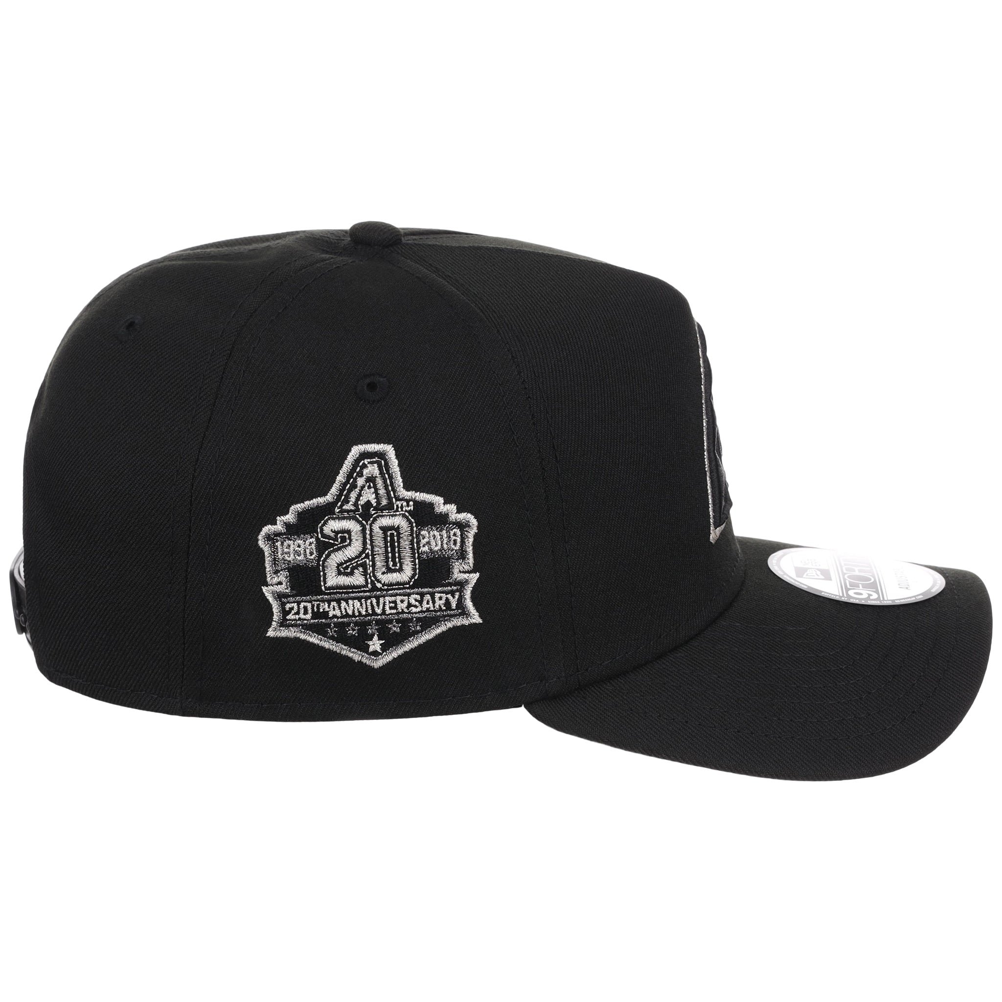 Arizona Diamondbacks MLB Liquid Titanium New Era 9FORTY A-Frame
