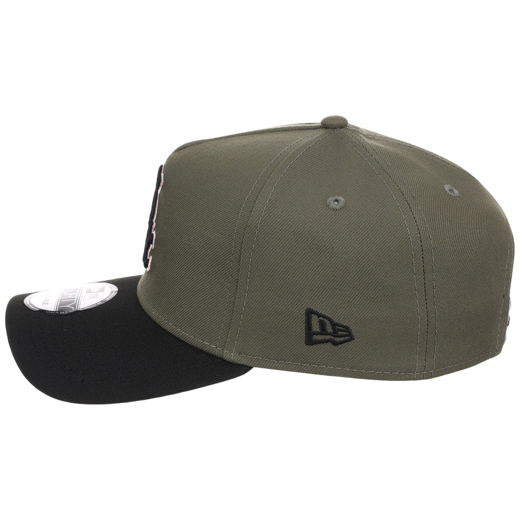 Chicago White Sox MLB Olive x Black & Pink FASHION CORE New Era 9FORTY A-Frame