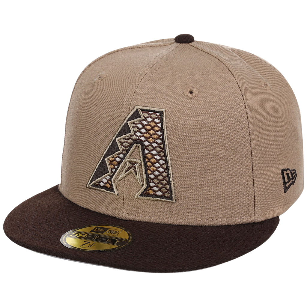 Arizona Diamondbacks Phoenix Crown the City New Era 59FIFTY (Camel/Dark Brown)