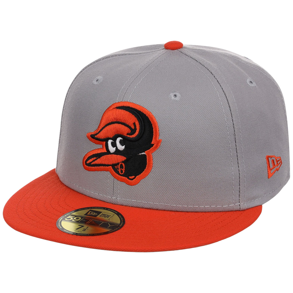 Baltimore Orioles MLB Flipmode 2.0 New Era 59FIFTY (Gray/Orange/Gray)