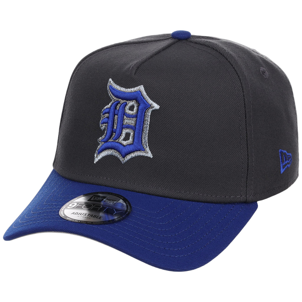 Detroit Tigers MLB Graphite x Royal FASHION CORE New Era 9FORTY A-Frame