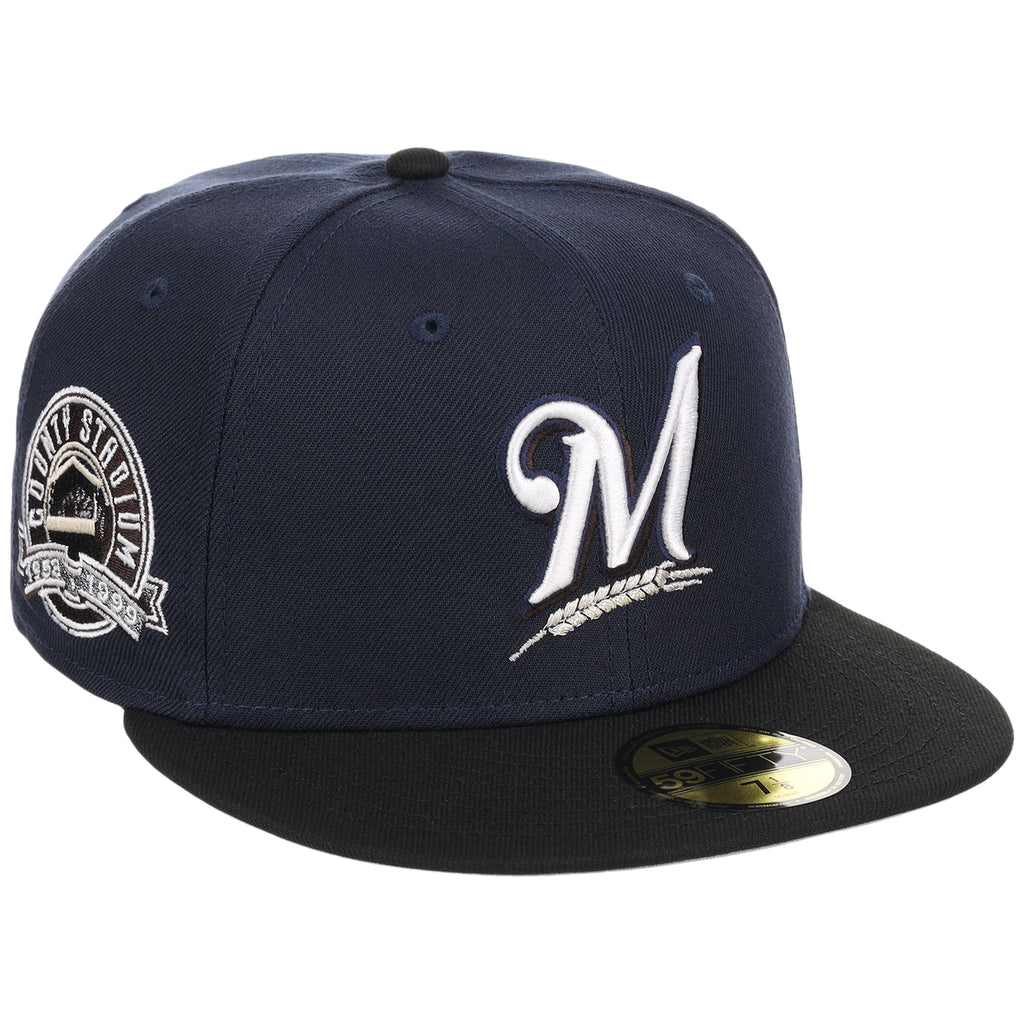 Milwaukee Brewers Stitched in Fear New Era 59FIFTY