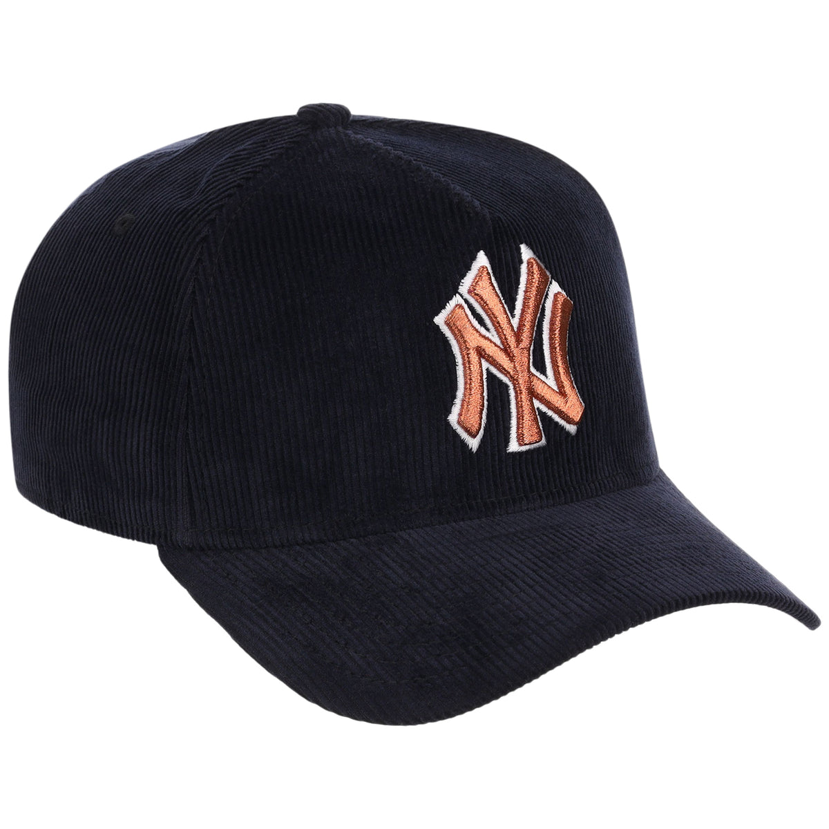 New York Yankees MLB Navy Cord FASHION CORE New Era 9FORTY A-Frame