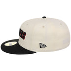 Portland Trail Blazers NBA Chrome OTC New Era 59FIFTY (Chrome/Black)