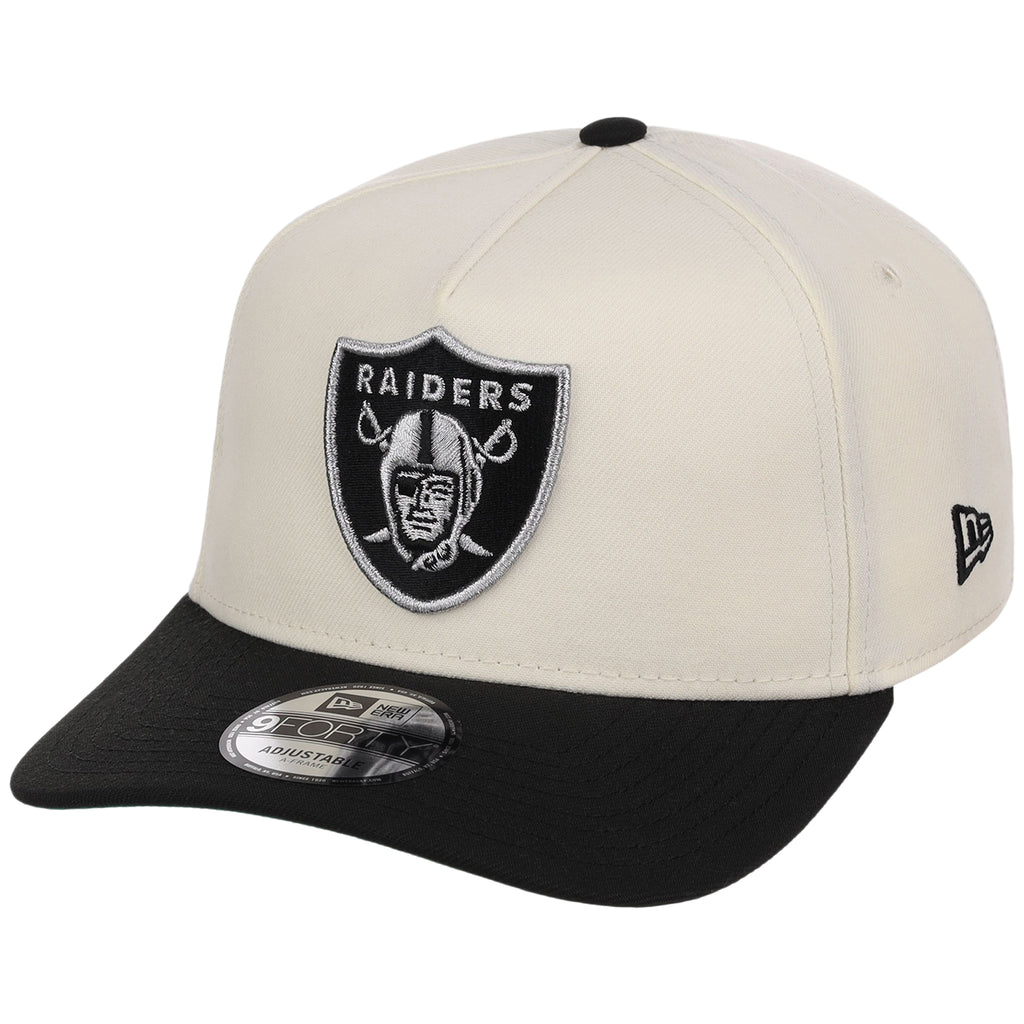 Las Vegas Raiders NFL Chrome OTC New Era 9FORTY A-Frame