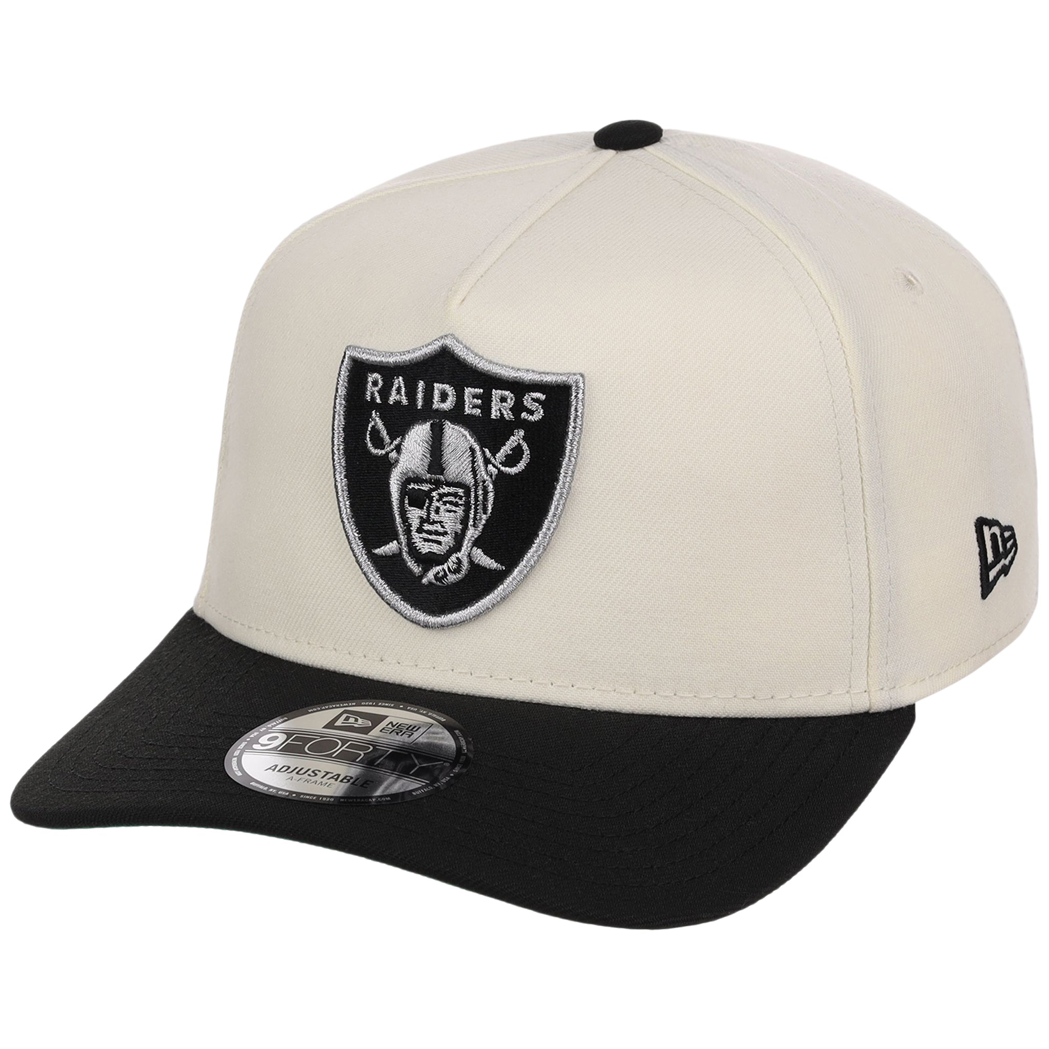 Las Vegas Raiders NFL Chrome OTC New Era 9FORTY A-Frame
