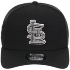 St. Louis Cardinals MLB Liquid Titanium New Era 9FORTY A-Frame