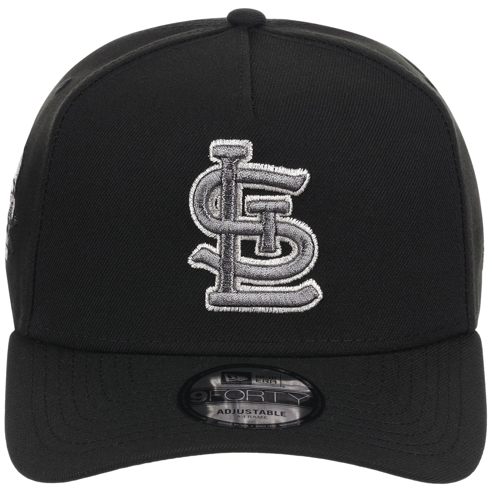 St. Louis Cardinals MLB Liquid Titanium New Era 9FORTY A-Frame