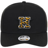 Houston Astros Women's New Era 9FORTY Black x Cheetah A-Frame
