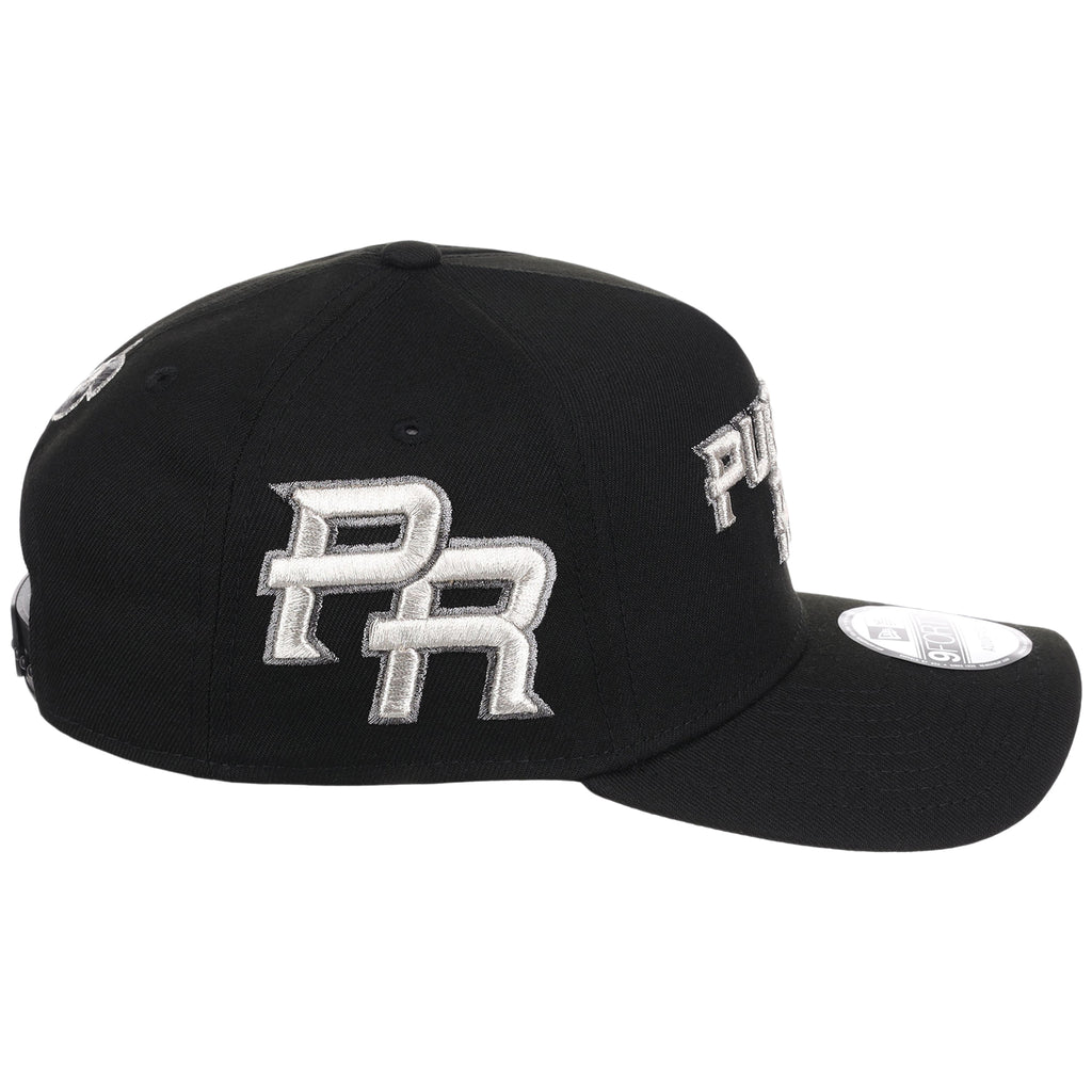 Puerto Rico Crown the Country New Era 9FORTY (Black/Black)
