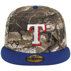 Texas Rangers MLB Realtree OTC New Era 59FIFTY