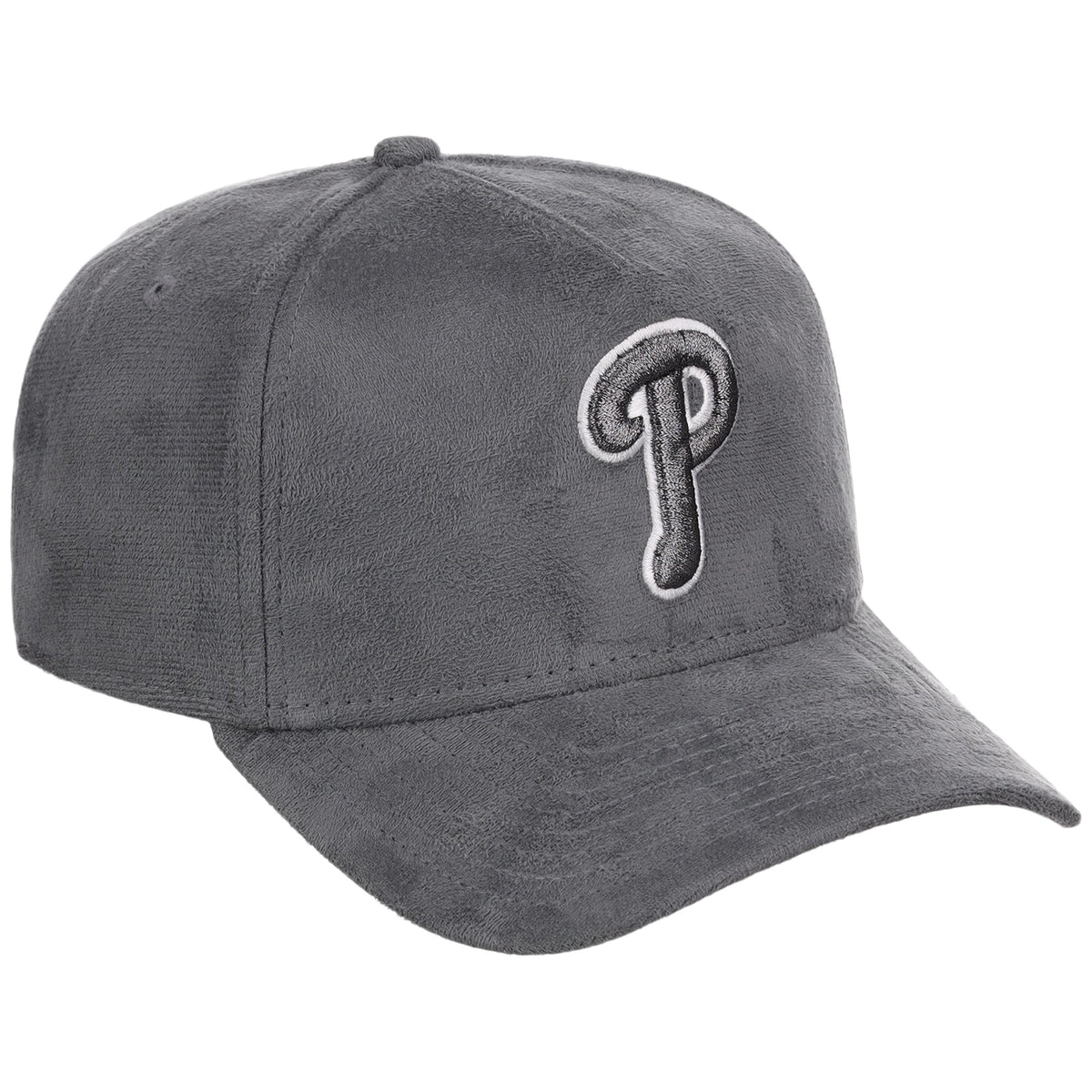 Philadelphia Phillies MLB Gray x Suede FASHION CORE New Era 9FORTY A-Frame
