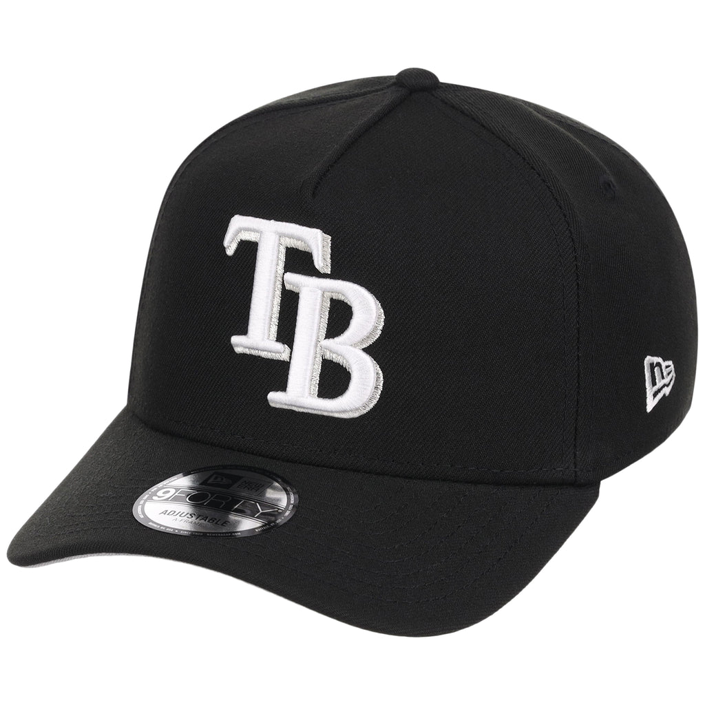 Tampa Bay Rays MLB Black x White FASHION CORE New Era 9FORTY A-Frame