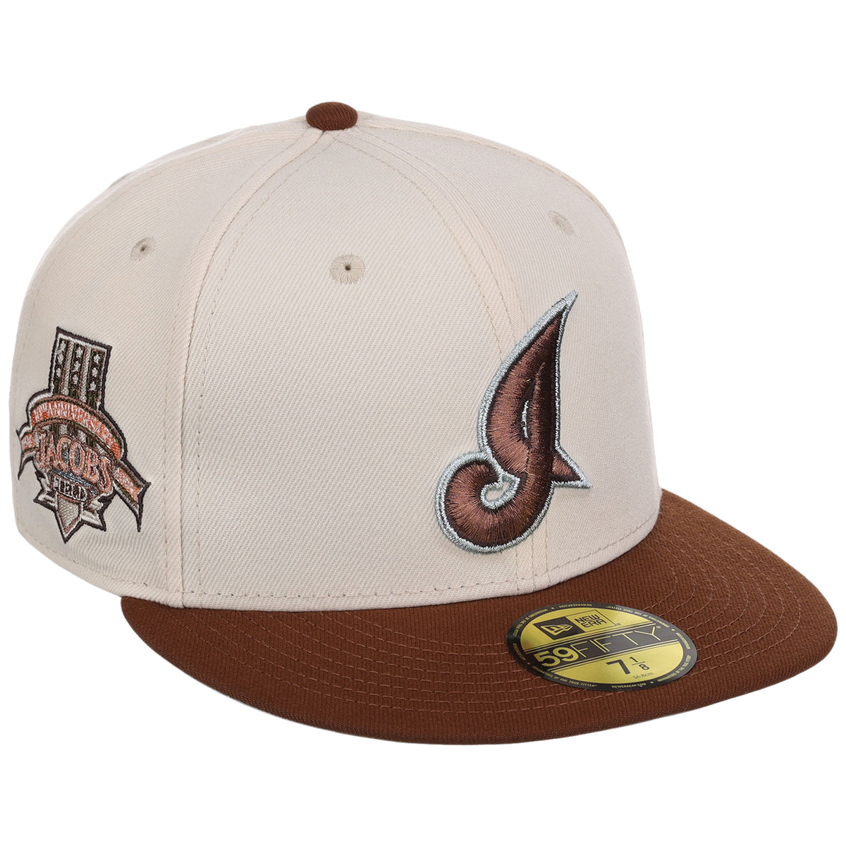 Cleveland Indians MLB Auburn Cream New Era 59FIFTY
