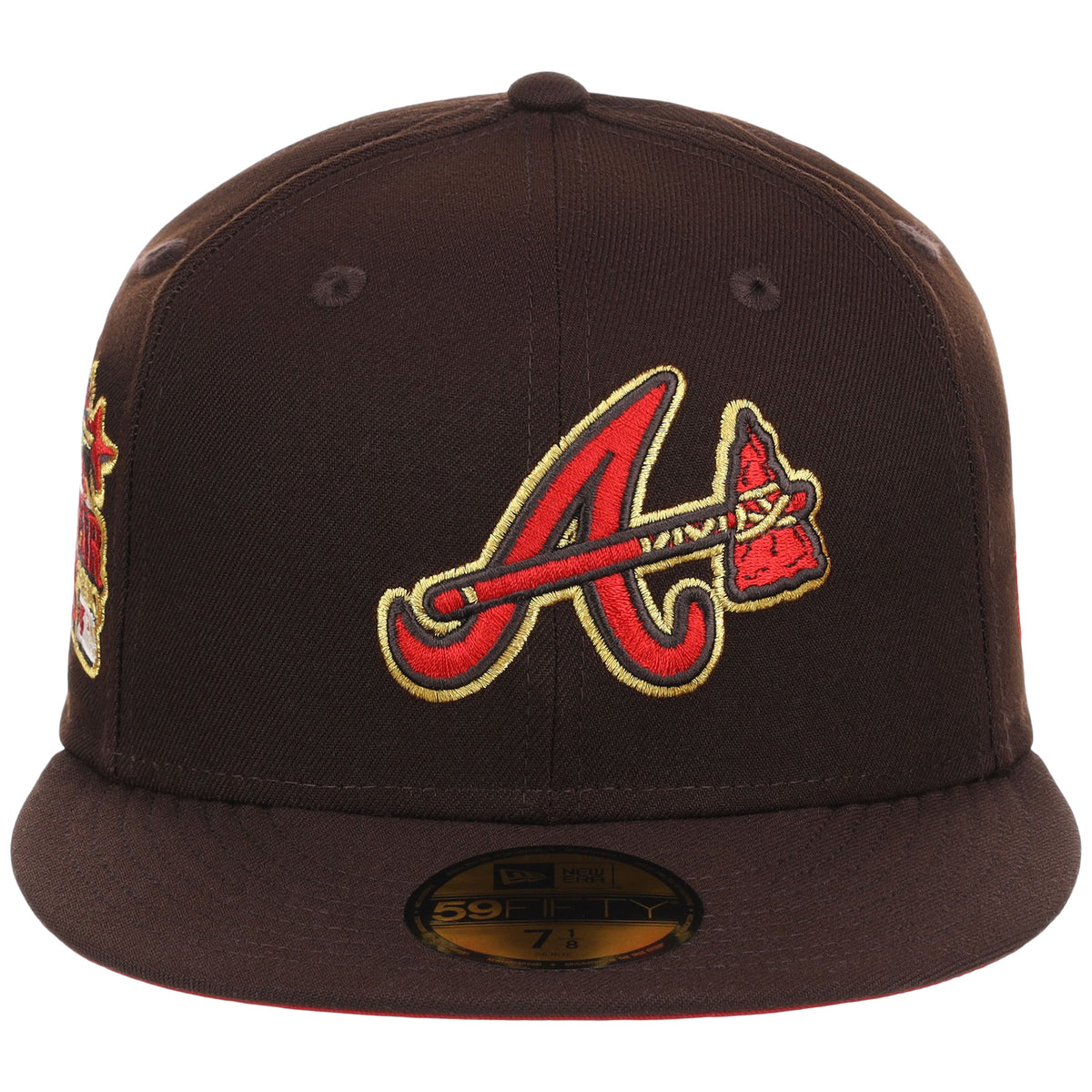 Atlanta Braves MLB Burnt Wood x Red New Era 59FIFTY – 5