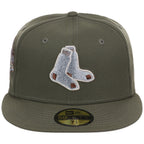 Boston Red Sox MLB Olive Alloy New Era 59FIFTY