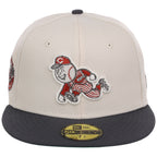 Cincinnati Reds MLB Cream x Graphite New Era 59FIFTY – 5