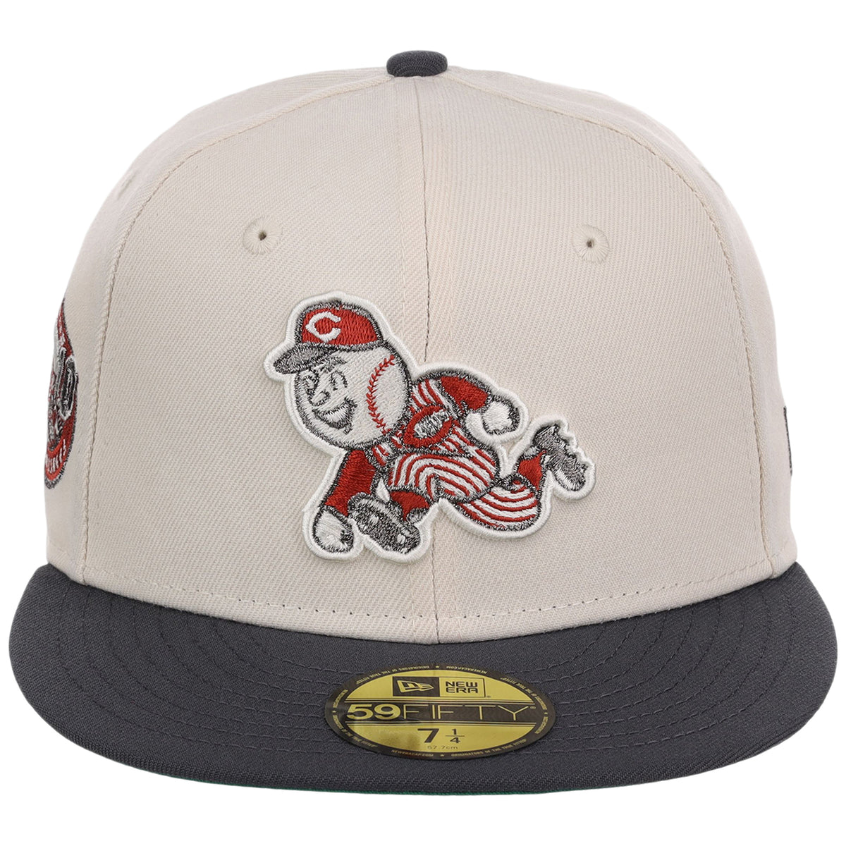 Cincinnati Reds MLB Cream x Graphite New Era 59FIFTY – 5