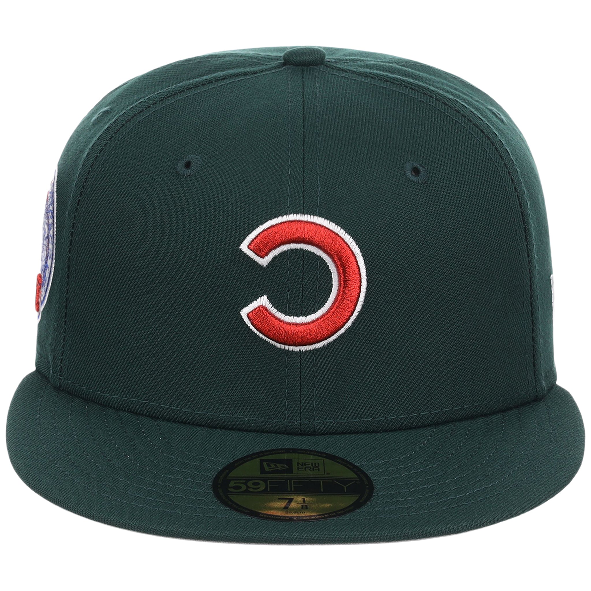 Chicago Cubs MLB Flipmode 2.0 New Era 59FIFTY (Dark Green/Dark Green/Gray)