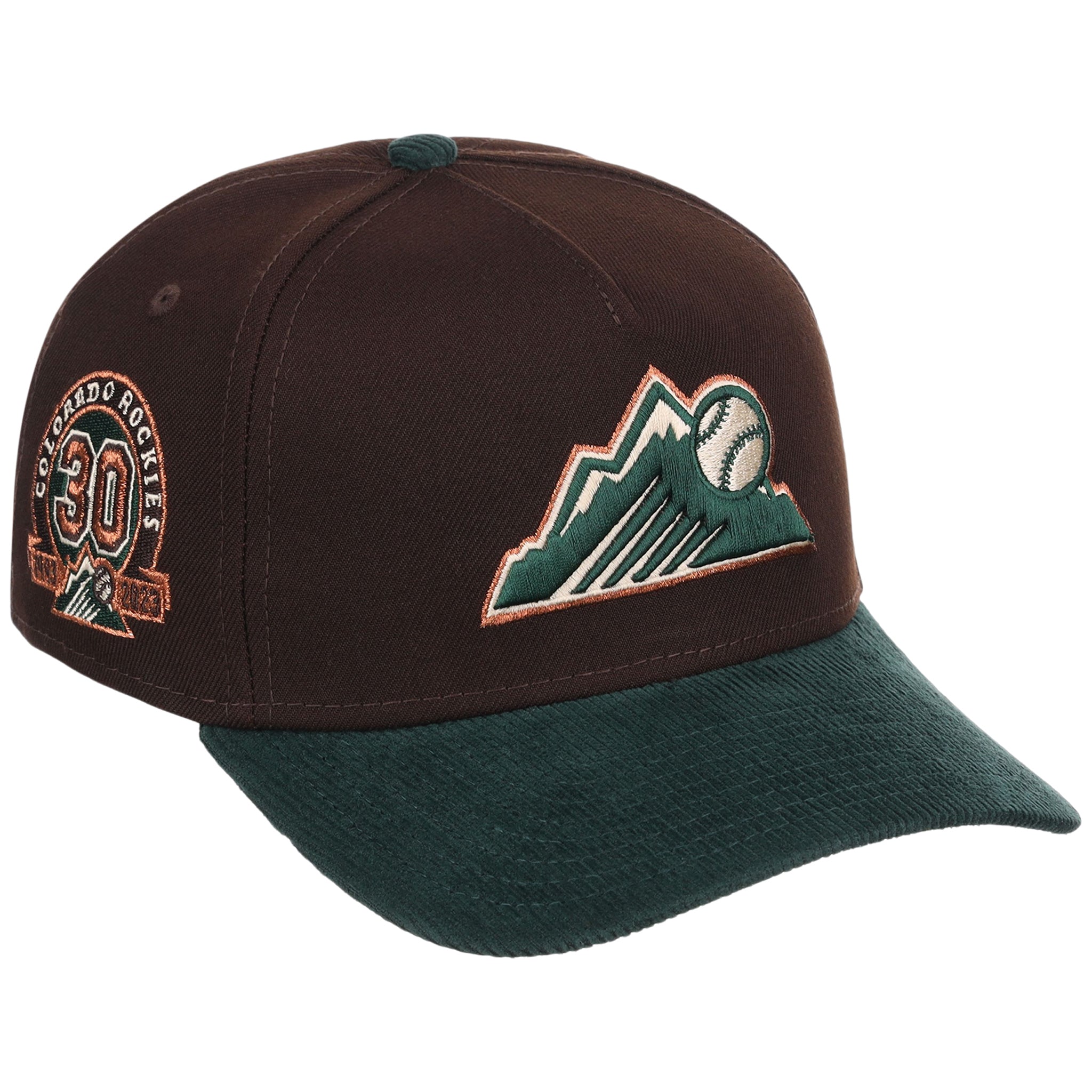 Colorado Rockies MLB Forest Ember New Era 9FORTY A-Frame