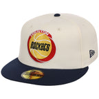 Houston Rockets NBA Chrome OTC New Era 59FIFTY (Chrome/Navy)