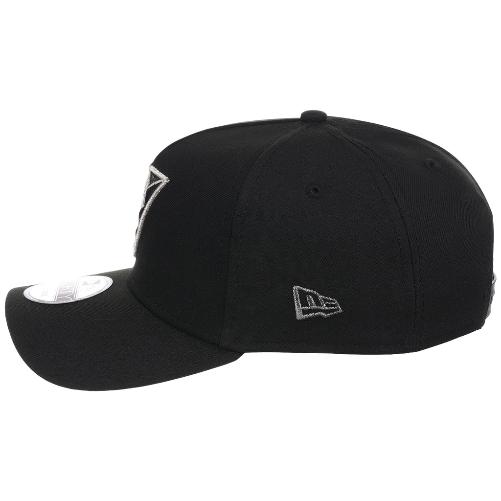 Arizona Diamondbacks MLB Flipmode 2.0 Liquid Titanium New Era 9FORTY A-Frame (Black/Black/Gray)