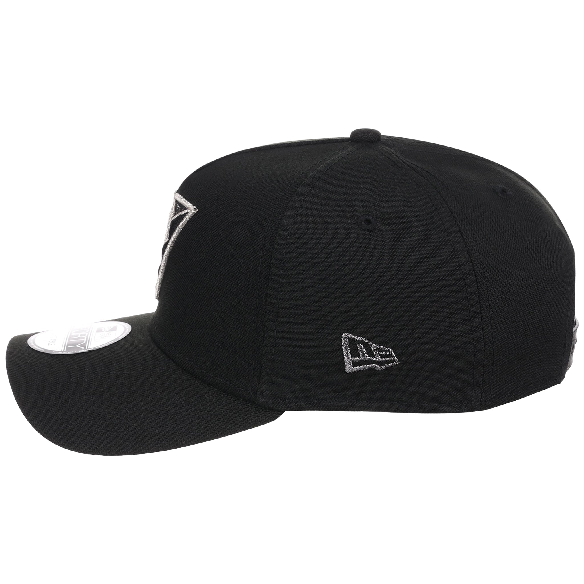 Arizona Diamondbacks MLB Flipmode 2.0 Liquid Titanium New Era 9FORTY A-Frame (Black/Black/Gray)