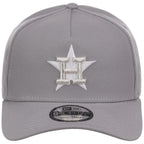 Houston Astros MLB Gray x White FASHION CORE New Era 9FORTY A-Frame
