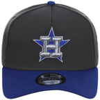 Houston Astros MLB Graphite x Royal FASHION CORE New Era 9FORTY A-Frame