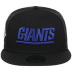 New York Giants NFL Black Dome New Era 59FIFTY