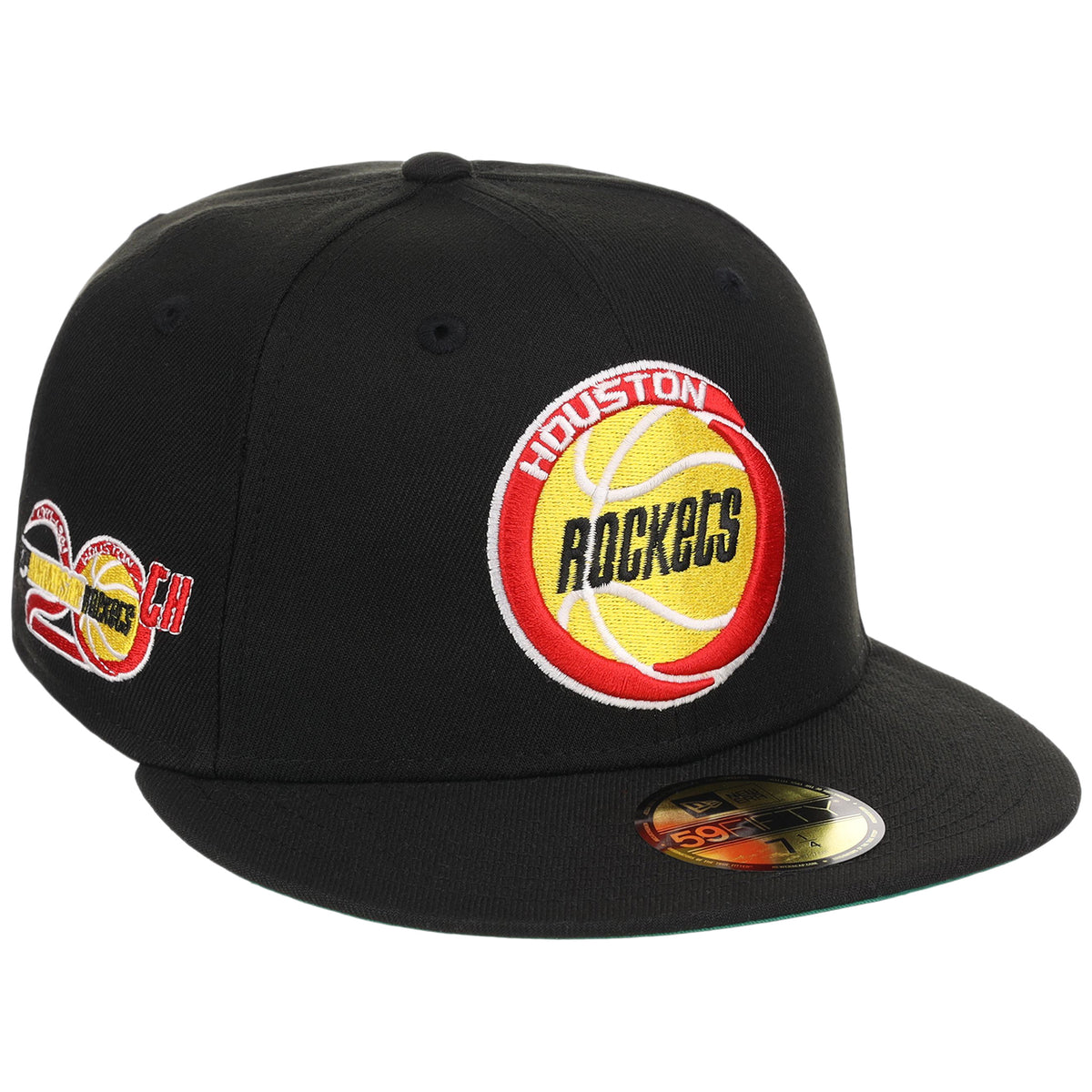 Houston Rockets NBA Black Dome New Era 59FIFTY