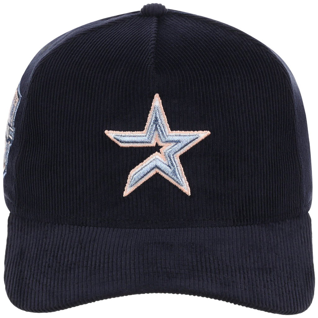 Houston Astros MLB Peach Ice Navy Cord New Era 9FORTY A-Frame – 5