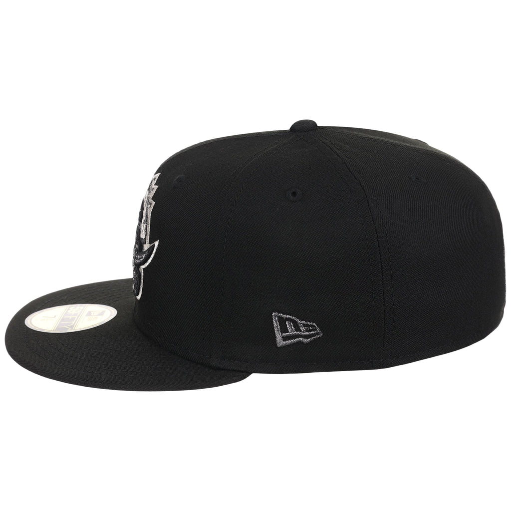 Toronto Raptors NBA Liquid Titanium New Era 59FIFTY