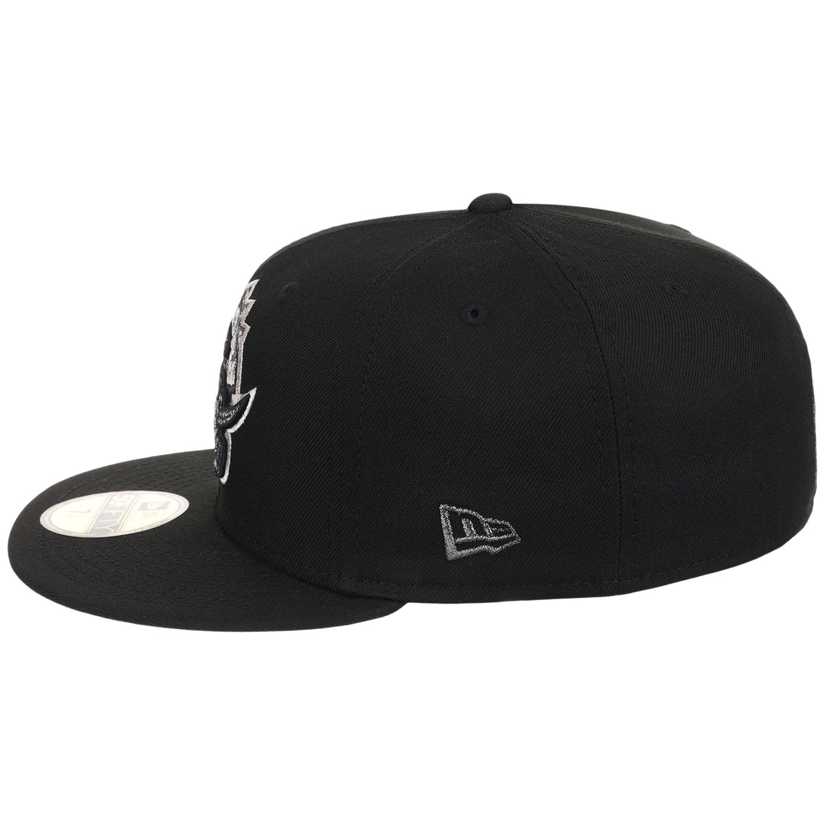 Toronto Raptors NBA Liquid Titanium New Era 59FIFTY