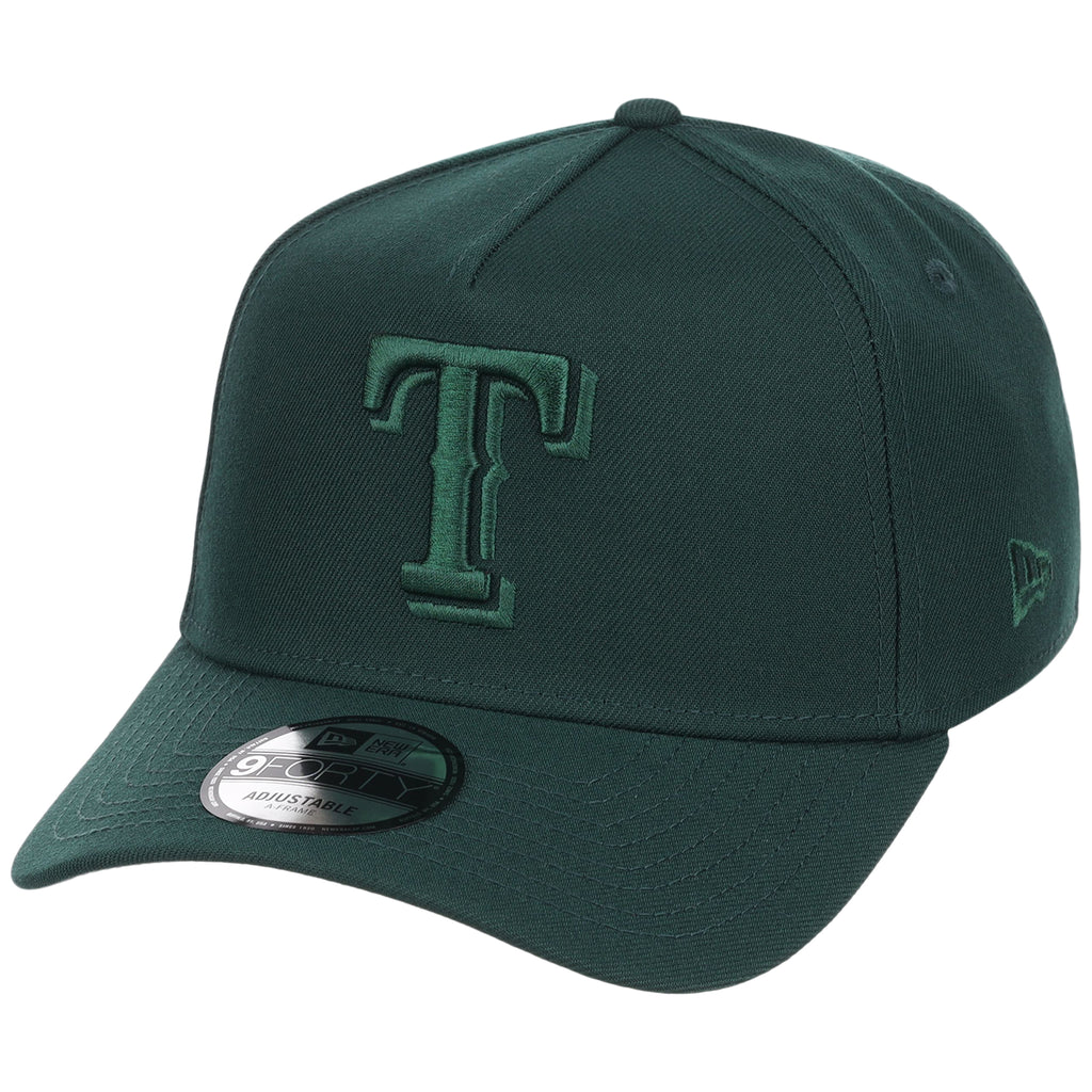 Texas Rangers MLB Dark Green FASHION CORE New Era 9FORTY A-Frame