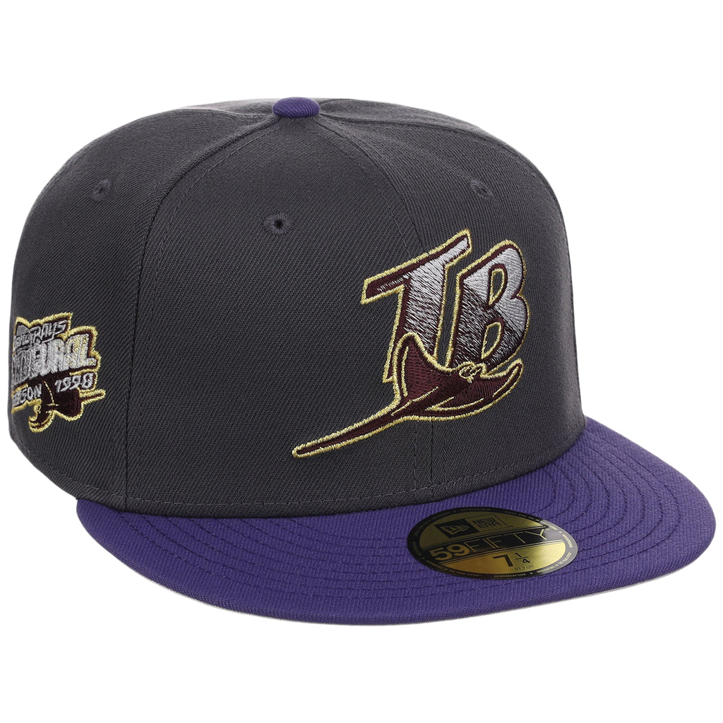 Tampa Bay Rays MLB Midnight Orchid New Era 59FIFTY