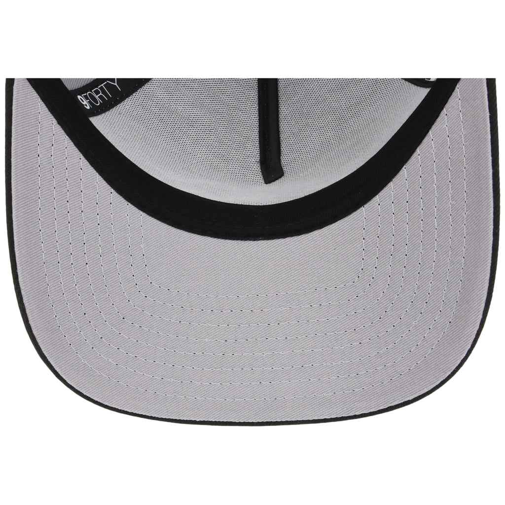 Miami Marlins MLB Gray x Black FASHION CORE New Era 9FORTY A-Frame