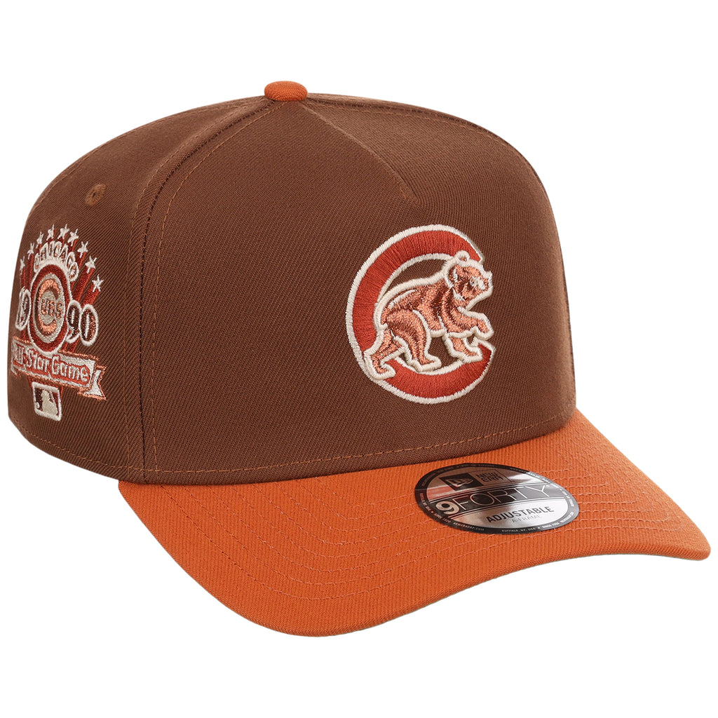 Chicago Cubs MLB Copper Harvest New Era 9FORTY A-Frame