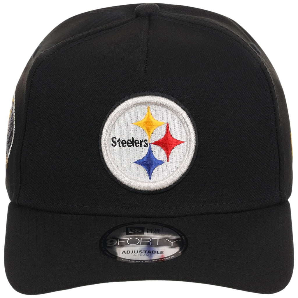 Pittsburgh Steelers NFL Black Dome New Era 9FORTY A-Frame