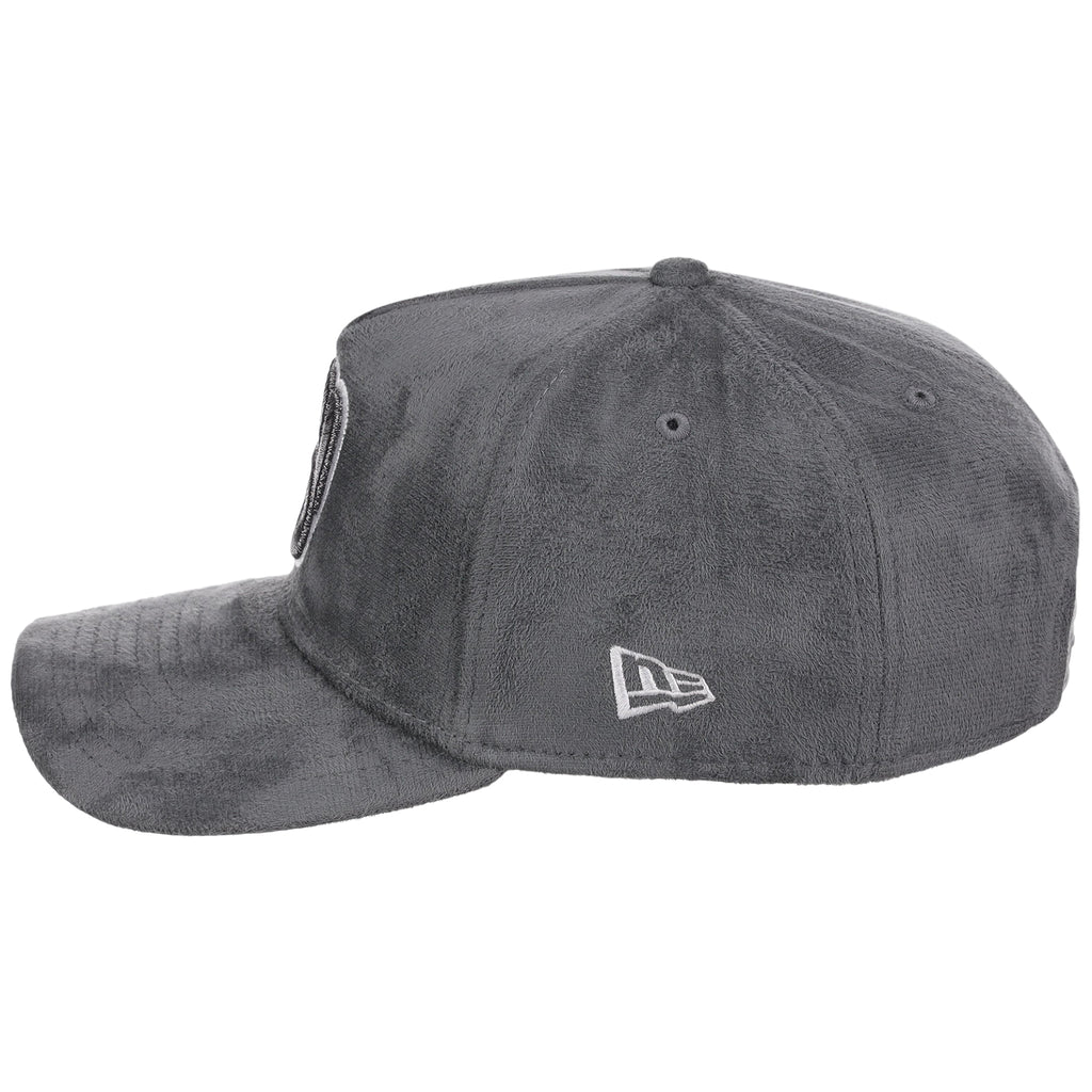 Milwaukee Brewers MLB Gray x Suede FASHION CORE New Era 9FORTY A-Frame