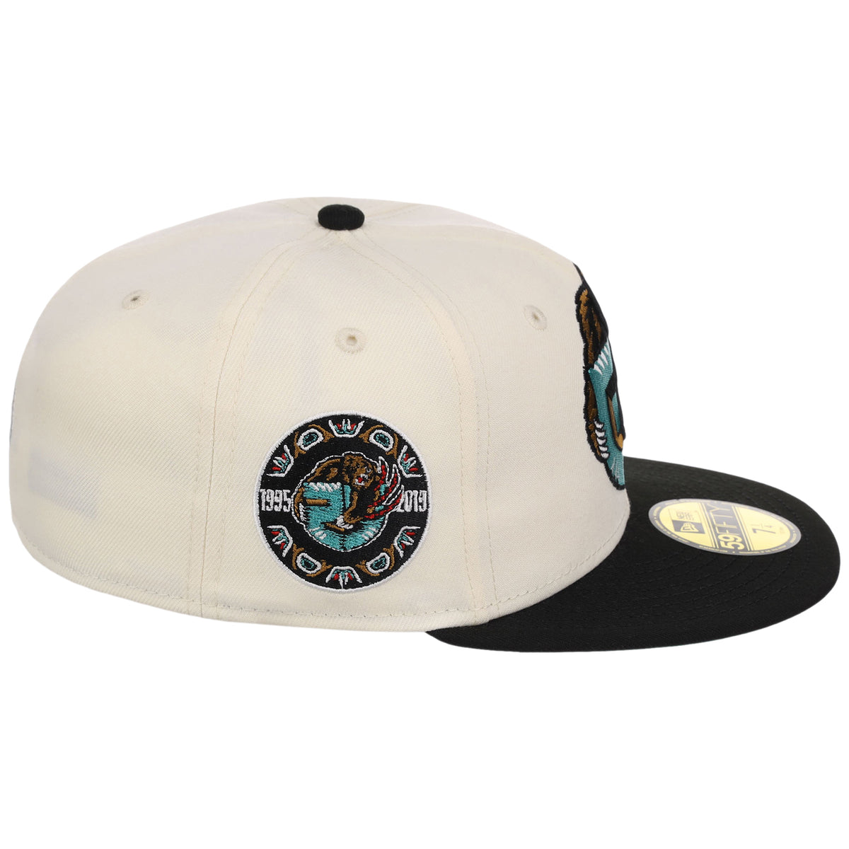 Vancouver Grizzlies NBA Chrome OTC New Era 59FIFTY (Chrome/Black)